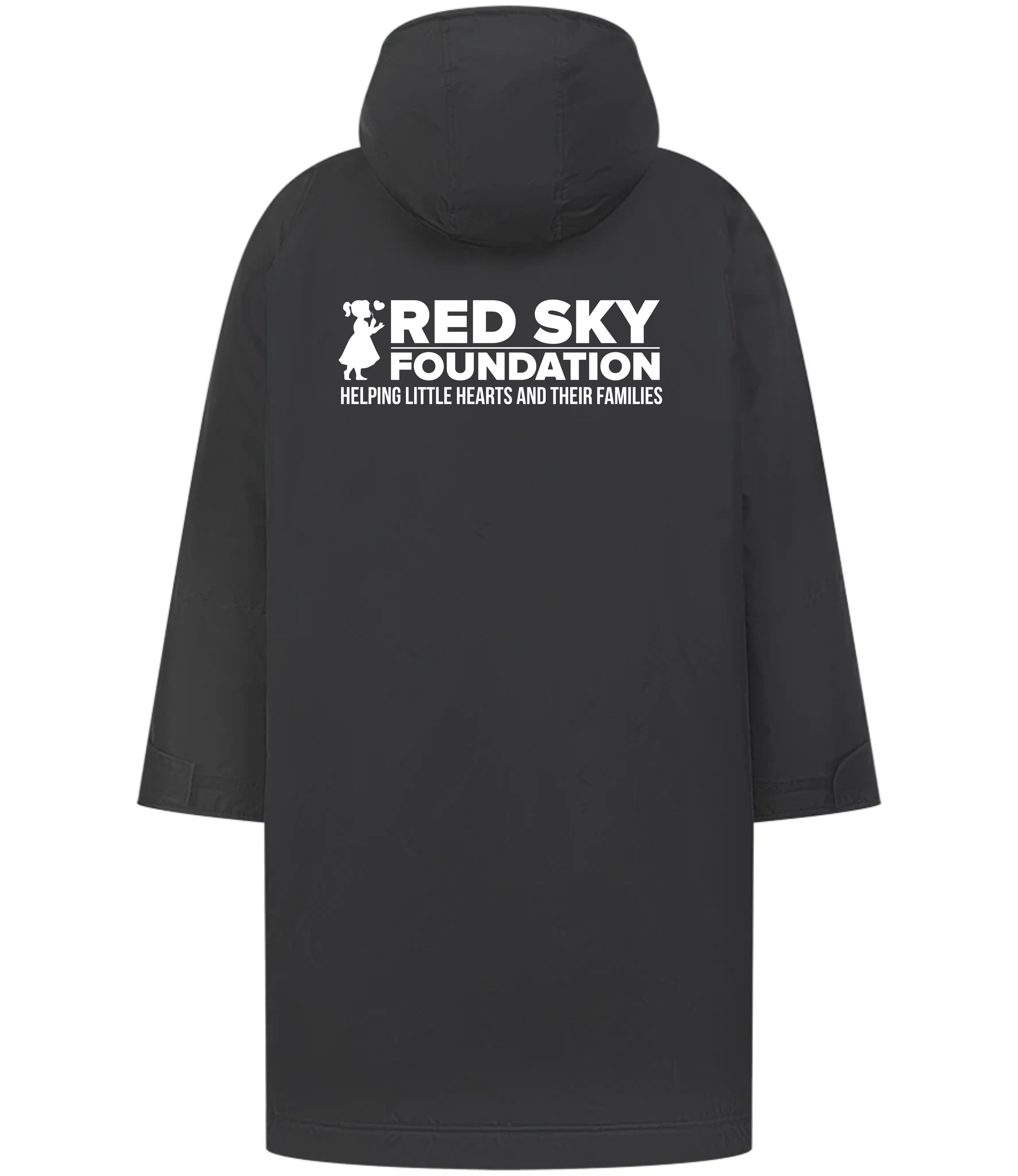 Junior Black Changing Robe