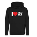 Junior Hoodie - I heart Red Sky