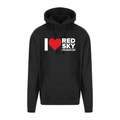 Unisex Hoodie - I heart Red Sky