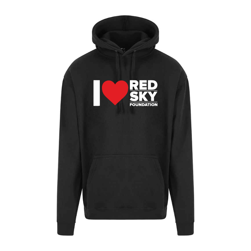 Unisex Hoodie - I heart Red Sky