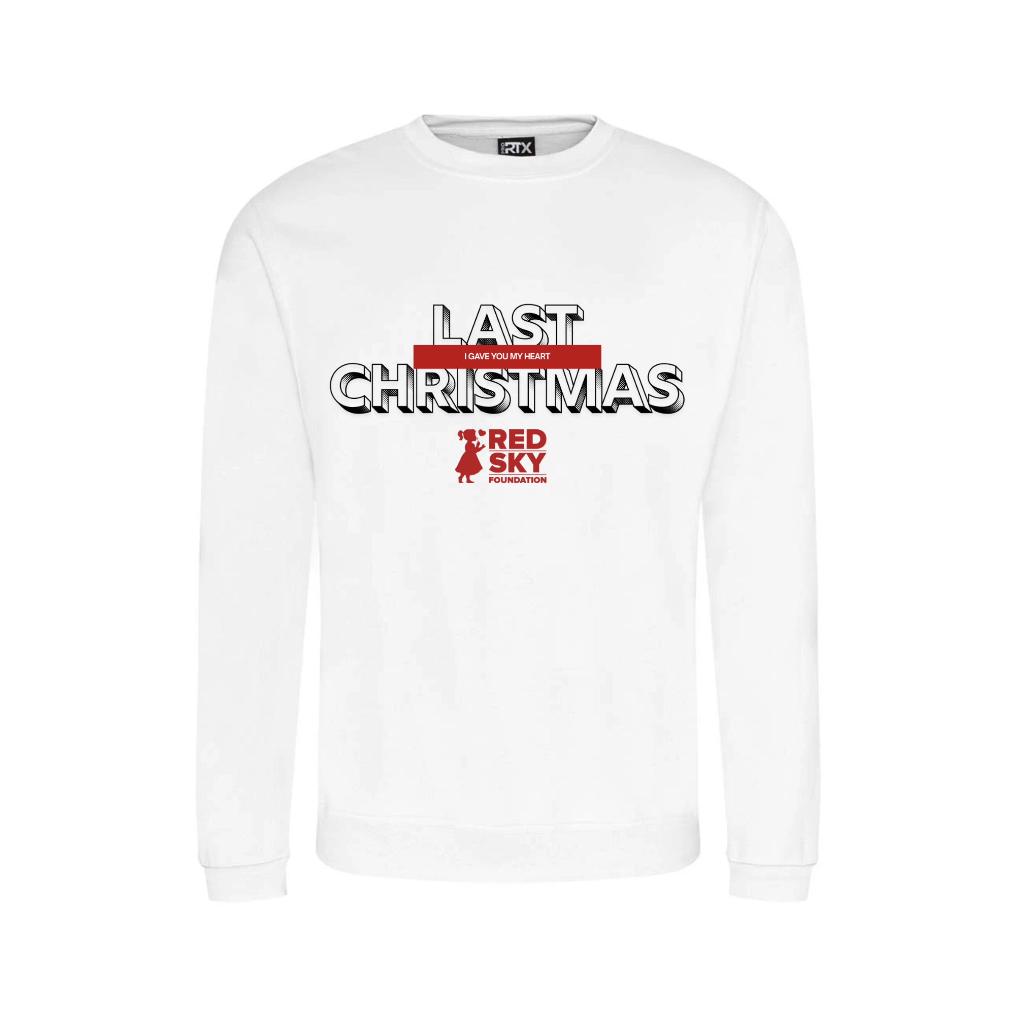 Unisex Christmas Jumper - Last Christmas in white